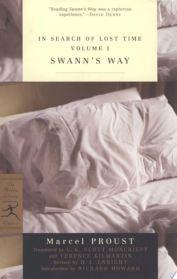 In Search of Lost Time Volume I Swann's Way by Marcel Proust book cover