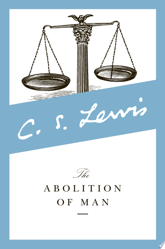 The Abolition of Man by C. S. Lewis book cover