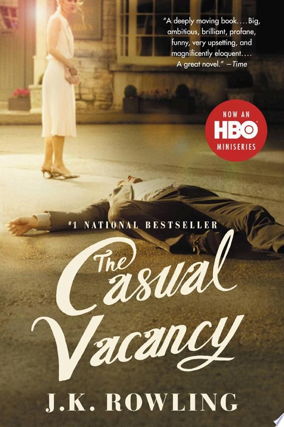 The Casual Vacancy by J. K. Rowling book cover