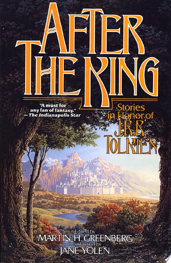 After the King by John Ronald Reuel Tolkien book cover