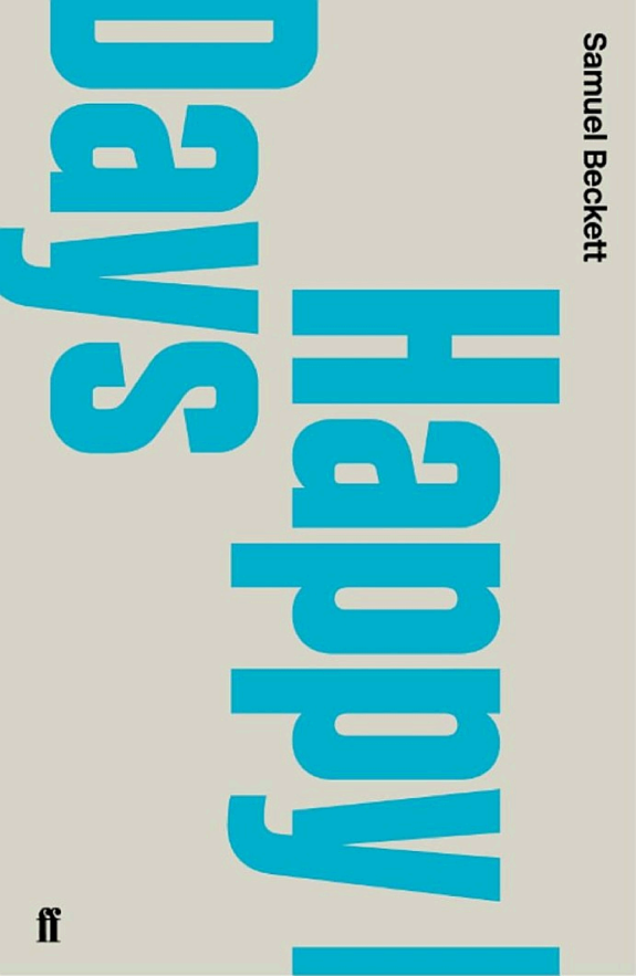 Happy Days by Samuel Beckett book cover