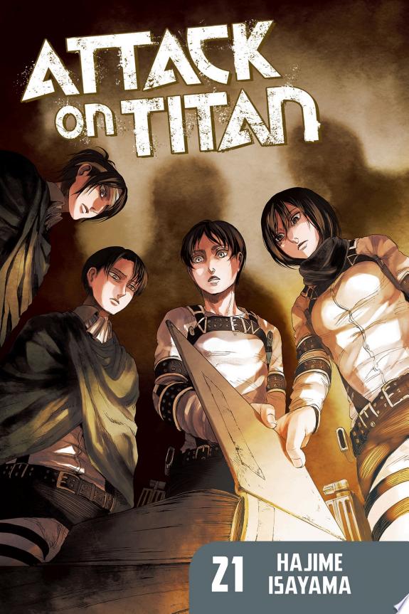 Attack on Titan by Hajime Isayama book cover