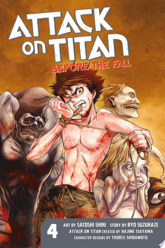 Attack on Titan: Before the Fall by Ryo Suzukaze book cover