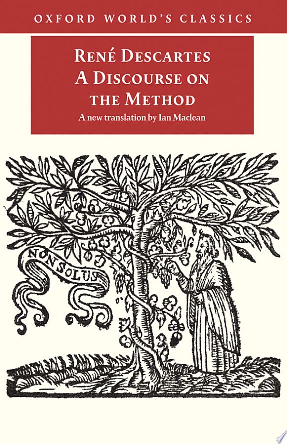 A Discourse on the Method by René Descartes book cover