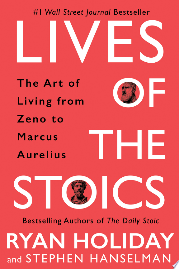 Lives of the Stoics by Stephen Hanselman book cover