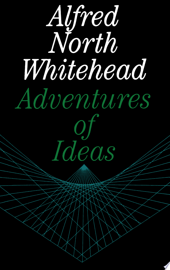 Adventures of Ideas by Alfred North Whitehead book cover