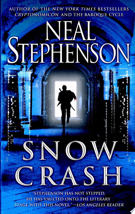 Snow Crash by Neal Stephenson book cover