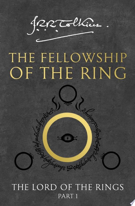 The Fellowship of the Ring (The Lord of the Rings, Book 1) by J. R. R. Tolkien book cover