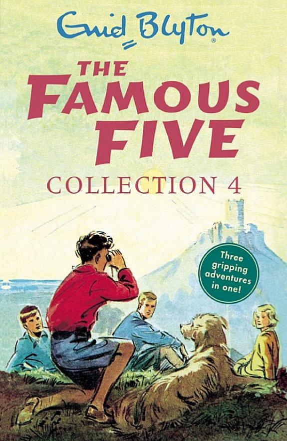 The Famous Five Collection 4 by Enid Blyton book cover