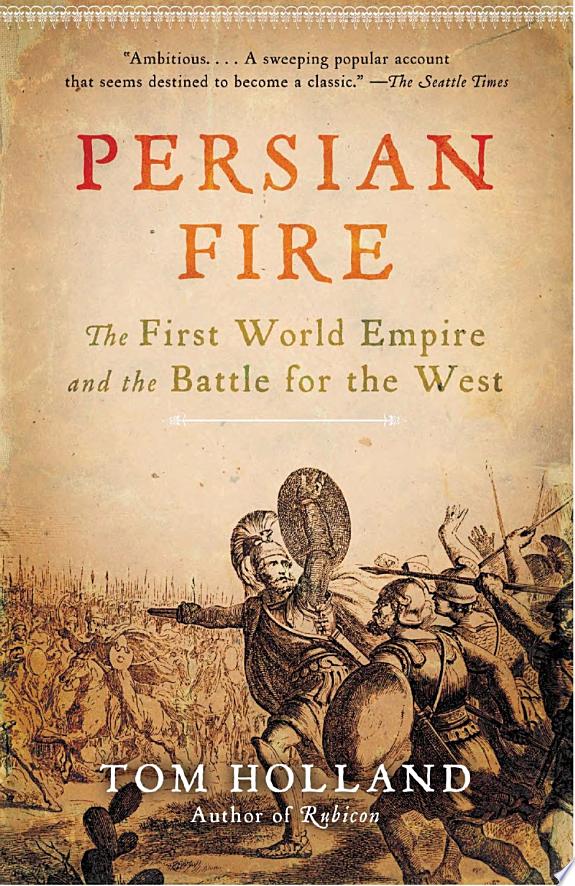 Persian Fire by Tom Holland book cover