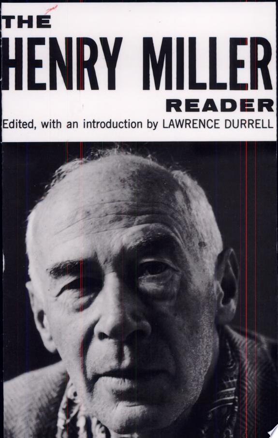 The Henry Miller Reader by Henry Miller book cover