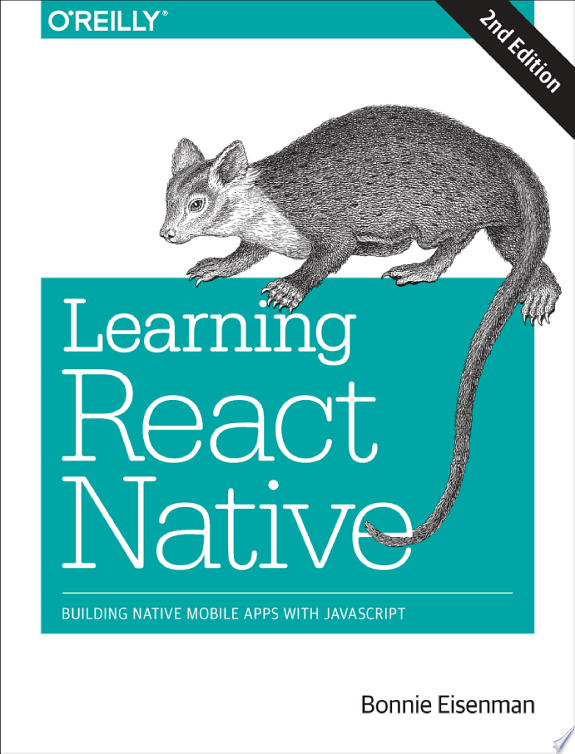 Learning React Native by Bonnie Eisenman book cover