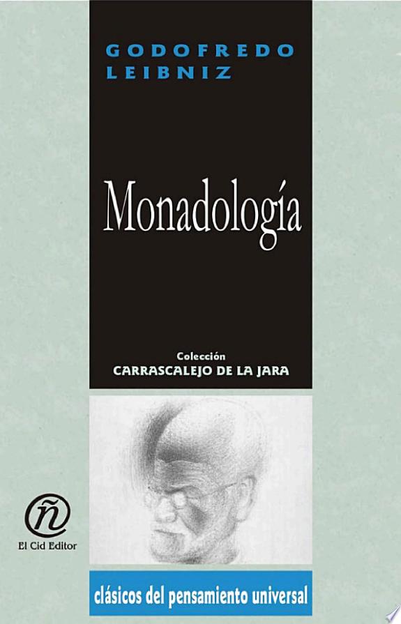 Monadología by Godofredo Leibniz book cover