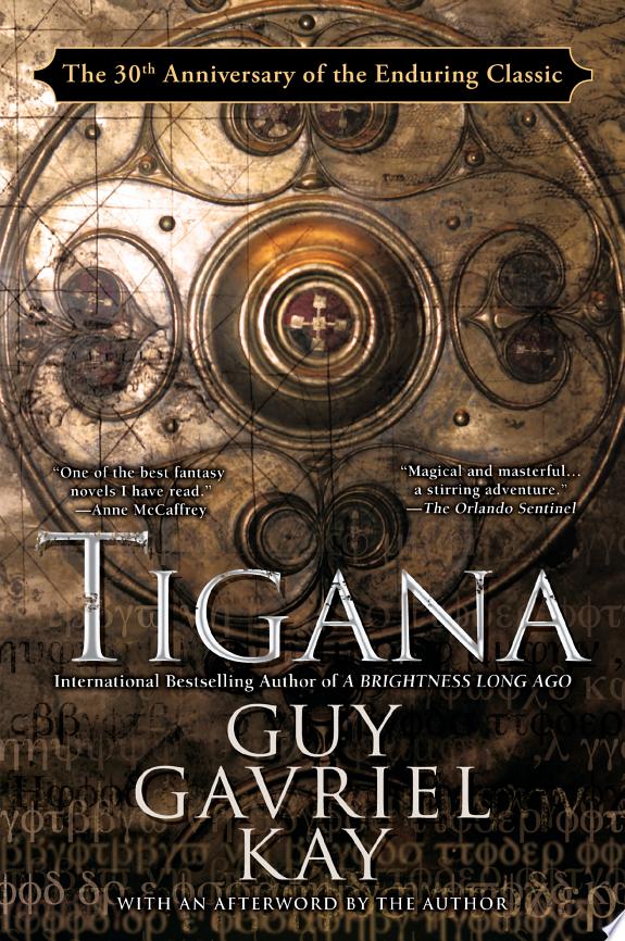 Tigana by Guy Gavriel Kay book cover