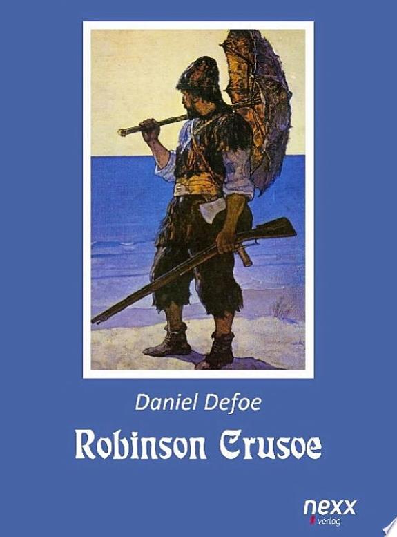 Robinson Crusoe by Daniel Defoe book cover