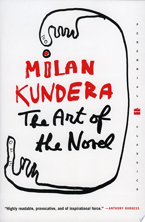 The Art of the Novel by Milan Kundera book cover