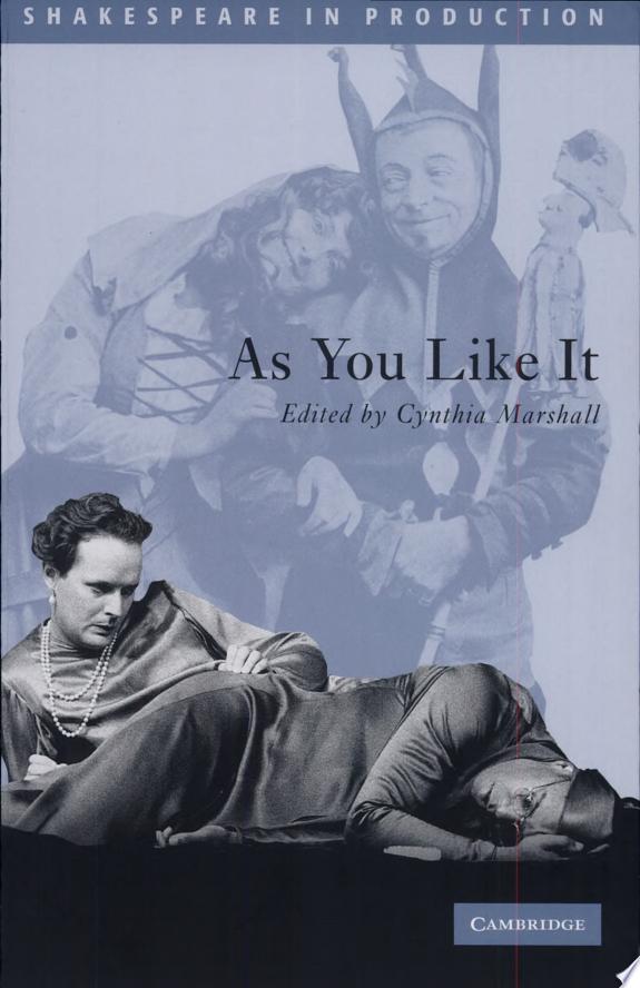 As You Like It by William Shakespeare book cover