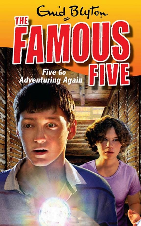 Famous Five 2: Five Go Adventuring Again by Enid Blyton book cover