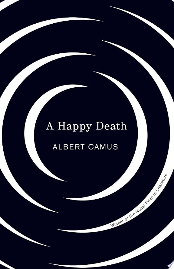 Happy Death by Albert Camus book cover