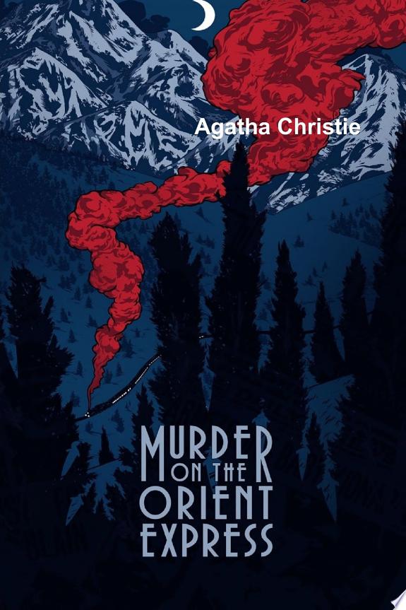 Murder On The Orient Express by Agatha Christie book cover