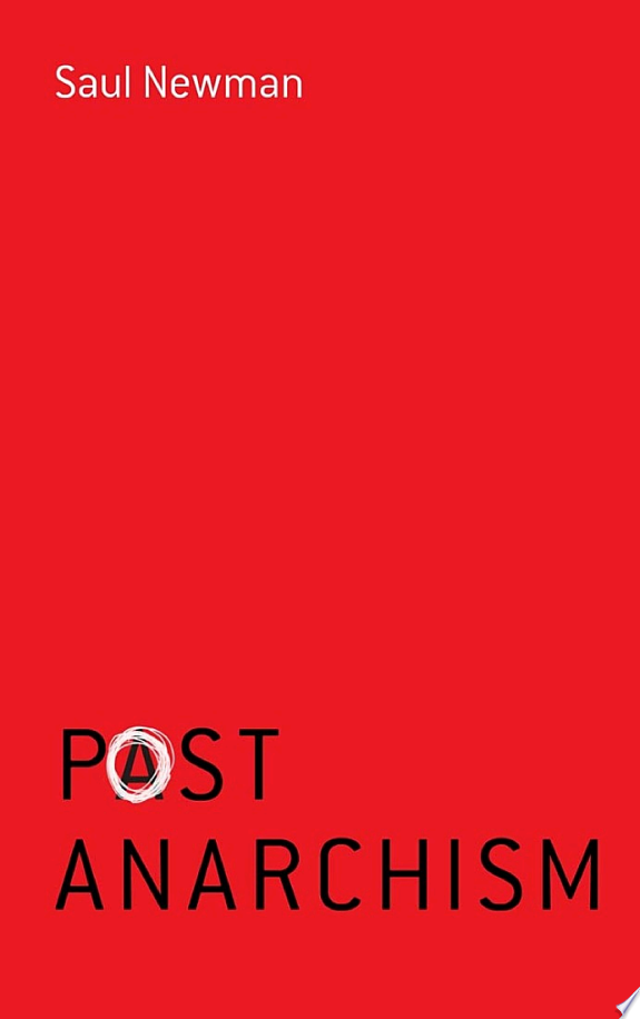 Postanarchism by Saul Newman book cover