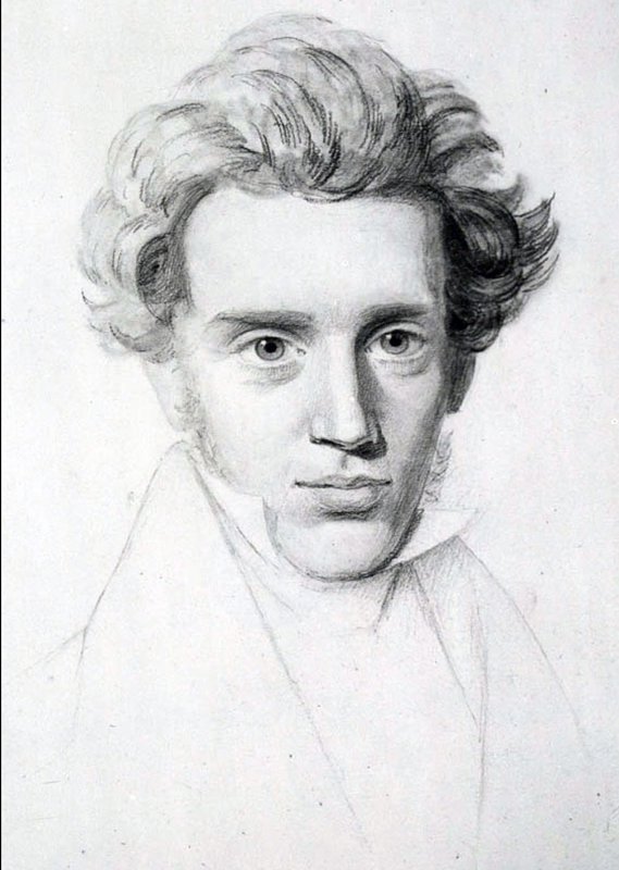 Photo of Søren Kierkegaard