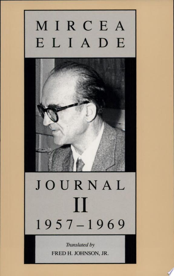 Journal II, 1957-1969 by Mircea Eliade book cover